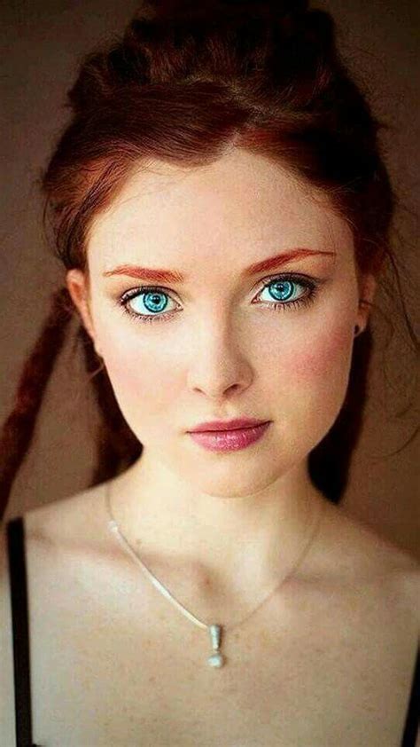 Redhead Girl Brunette Girl Red Hair Woman Woman Face Beautiful Red
