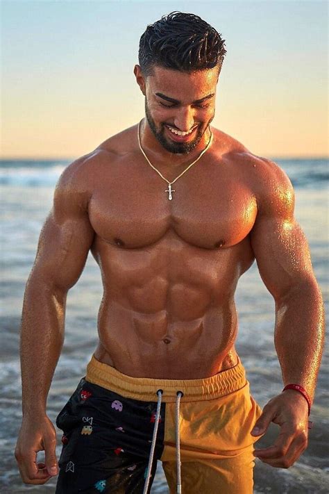 handsome bodybuilder sexy muscle hunk jock hot physique male man poster photo ebay