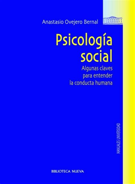 Leer Psicología social Algunas claves para entender la conducta humana
