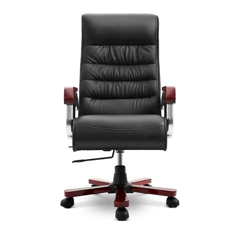 Sihoo ergonomics office recliner chair Executive PU Leather Wood Office Chair Computer High Back ...