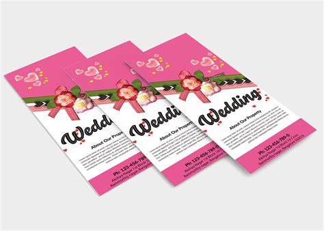 Find & download free graphic resources for business card. Wedding Photography Studio Rack Card Design Template ...