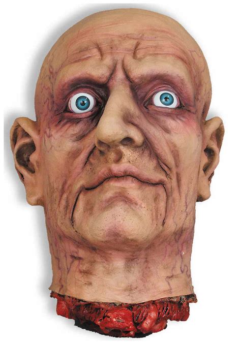 Staring Severed Head Scary Decorations Halloween Accessories