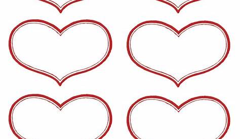 12 Printable Valentine Heart Images! - The Graphics Fairy