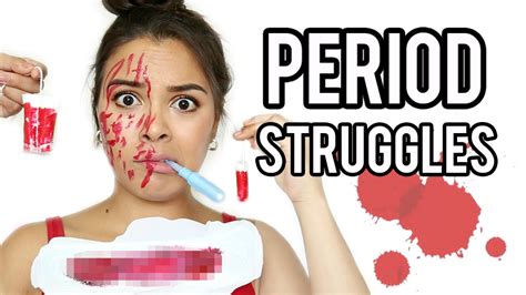 15 period struggles every girl can relate to nataliesoutlet youtube