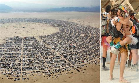 Burning Man Nevada S Experiment In The Desert More Popular Than Ever Nearly Gather