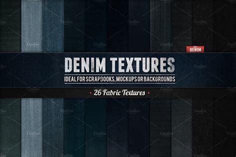 Denim Textures Textures ~ Creative Market