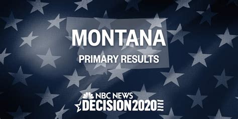 Montana Primary Results Live Election Map