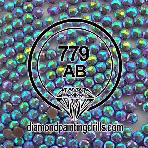 Dmc 779 Brown Round Ab Diamond Painting Drills