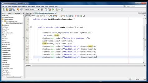 Java Program To Perform Arithmetic Operations On Matrix Gambaran