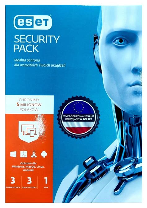 Eset Security Pack 33 Box 1 Rok Nowa Instalacja 11948754175