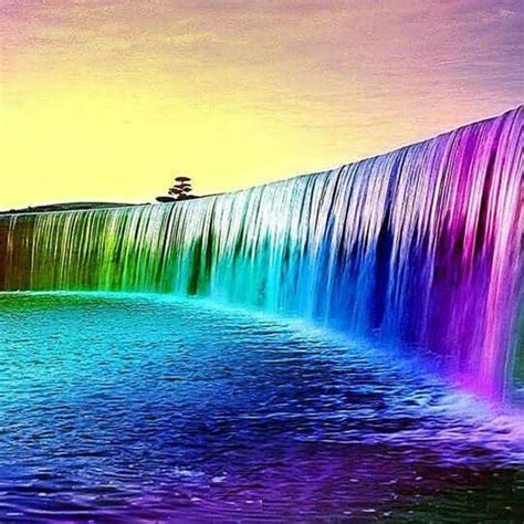 Cascada Rainbow Waterfall Rainbow Water Waterfall