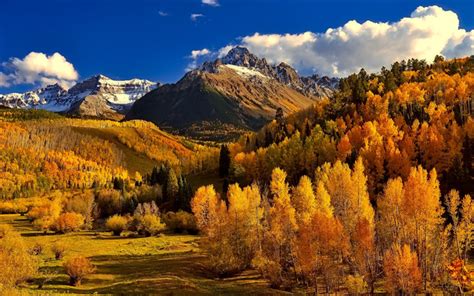 Download Wallpapers Autumn Mountain Landscape Mountains Forest