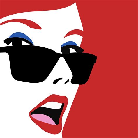 Malika Favre Illustration On Behance Pop Art Illustration Painting