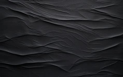 Premium Photo Textured Black Kraft Paper Background