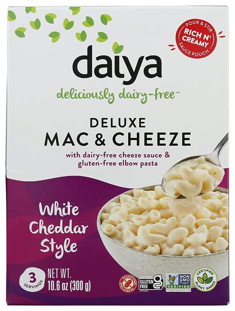 Daiya Cheezy Mac Deluxe Deliciously Dairy Free White Cheddar Style