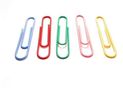 Colorful Paper Clips Free Photo Download Freeimages