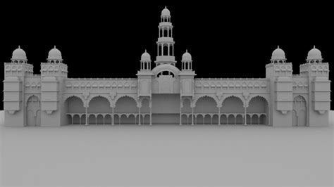 Artstation Mysore Palace 3d Model