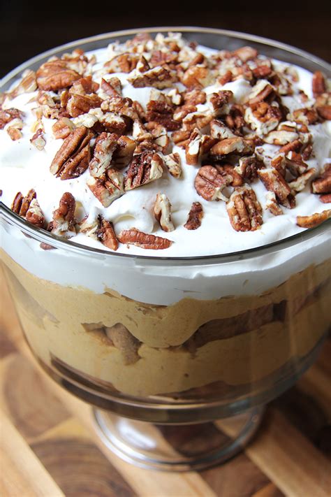 Pumpkin Mousse And Spice Cake Trifle Sumptuous Living