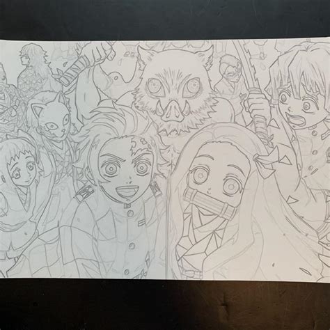 Oratio dominica または冒頭句を取って pater noster、英語: 新鮮なキャラクター 女の子 きめつのやいば 塗り絵 - 最高のぬりえ