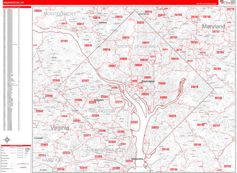 Map Of Washington Dc With Zip Codes London Top Attractions Map