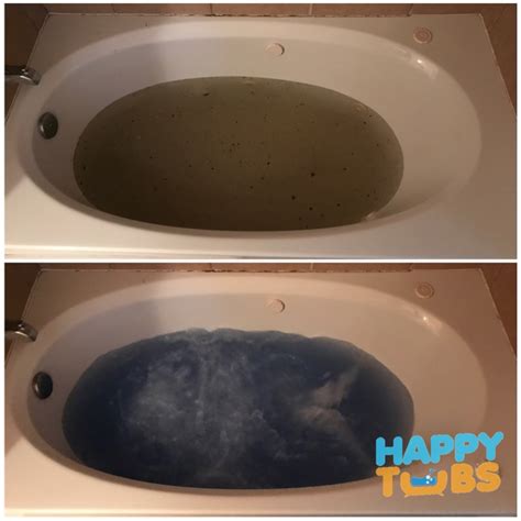 Cleaning your jetted tub with biofilm removal liquid is a method of cleaning to be used on its own, instead of if i only use the tub as a bathtub will i still need to clean the jets? Jetted Tub Cleaning in Dallas, TX - Happy Tubs Bathtub Repair