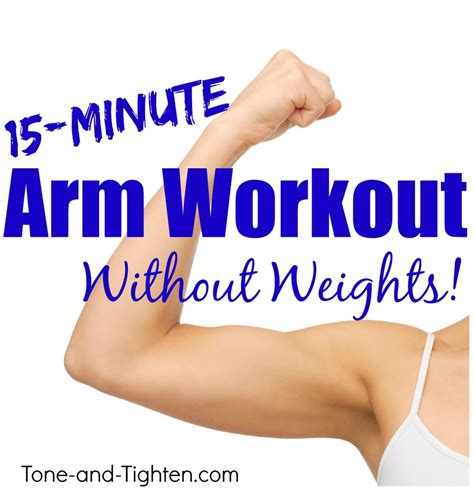 My favorite way to do home workouts without equipment Killer Home Arm Workout Without Weights | Tone and Tighten