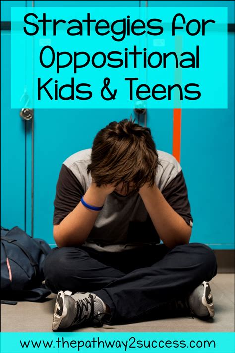 Strategies For Kids With Oppositional Behaviors Oppositional Defiant