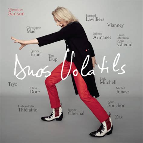 Studio albums (12) lives (3). Véronique Sanson est de retour avec « Duos Volatils ...