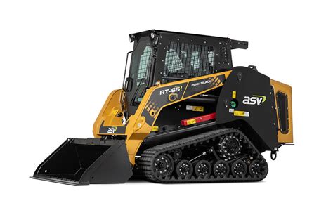 Asv Rt 65 Compact Track Loader Premium Reliability And Serviceability