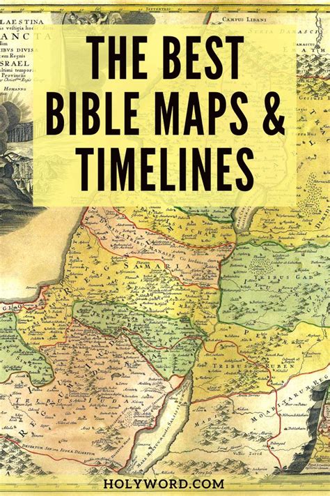 The Best Bible Maps And Timelines Bible Mapping Bible Knowledge
