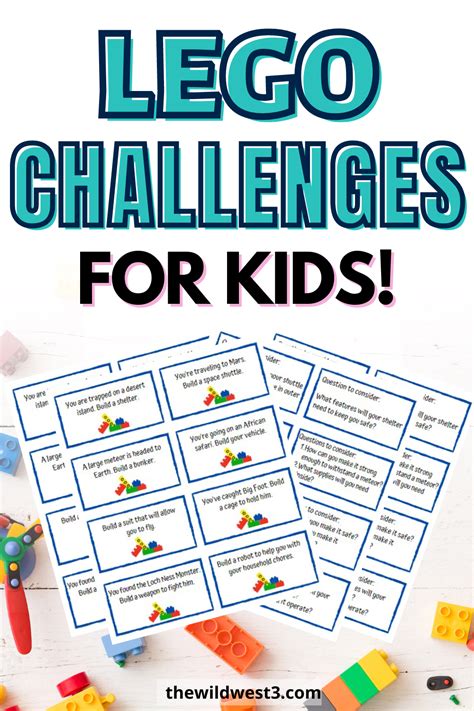 Lego Challenges For Kids Fun Creative And Educational Activity Ideas