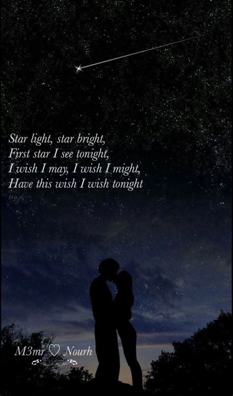 Star Light Star Bright First Star I See Tonight I Wish I May I Wish