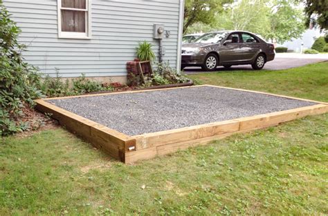 Foundations Gravel Pads Sheds Unlimited
