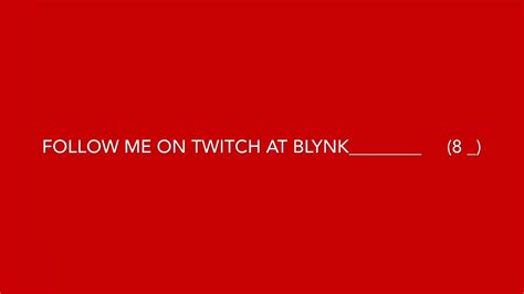 Follow Me On Twitch And Subscribe Youtube