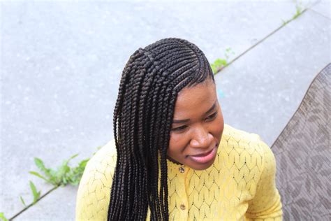 They're a favorite for women looking to grow out. June 2017 | Ghana Braids | Side Cornrows - Healthy and Relaxed