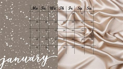 January 2021 Aesthetic Calendar Hammurabi Gesetzede