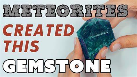 Rare Meteorite Created Gemstones Youtube