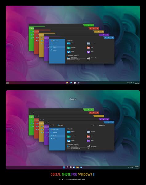 Obetal Theme For Windows 11 Cleodesktop