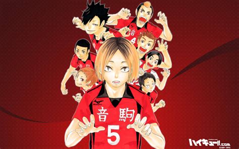 Download Haikyuu Teams Nekoma High School Wallpaper