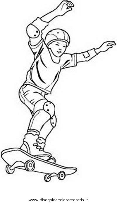 Disegno Skateboard10 Categoria Sport Da Colorare