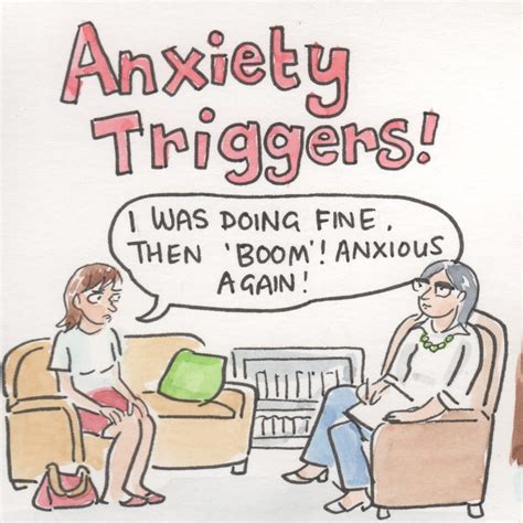 Anxiety Triggers Therapy Comics By Mardou