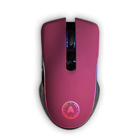Aim Pink Matte Rgb Mouse Aimcontrollers
