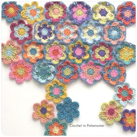 Discount99.us has been visited by 1m+ users in the past month Beautiful Flower Hexagon Motifs - Free Crochet Patterns ...