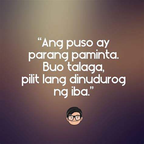 Pag kinikilig, in love agad? Hugot sa morning!!! | Hugot board | Pinterest