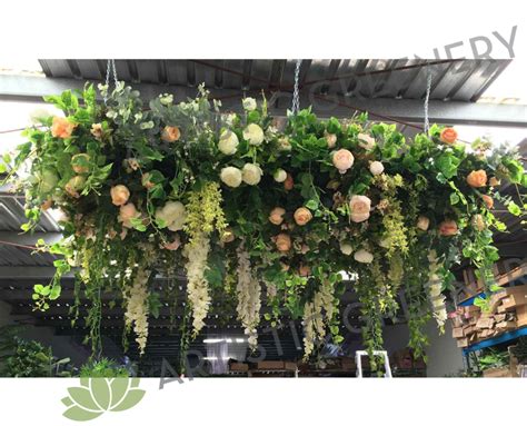 For Hire Hanging Flower Ceiling Artificial Flowers Malaga Perth