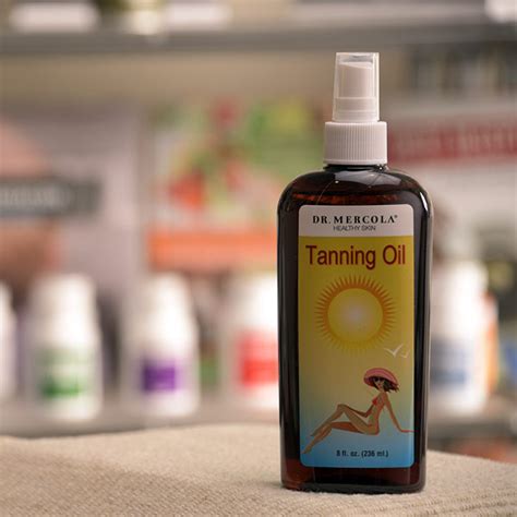Dr Mercola Natural Bronzer Tanning Oil Spray Natural Tanning
