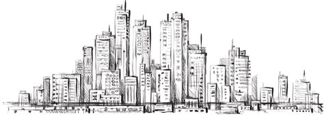 #city #cityscape #skyline #horizon #line #drawing #sketch #freetoedit #remixit | Cityscape ...