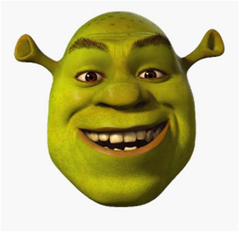 Shreks Face Free Transparent Clipart ClipartKey