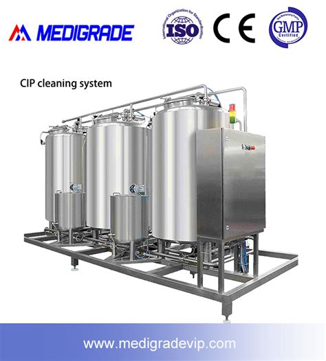 Fully Automatic Cip Washing Machinery Cip Cleaning In Place System