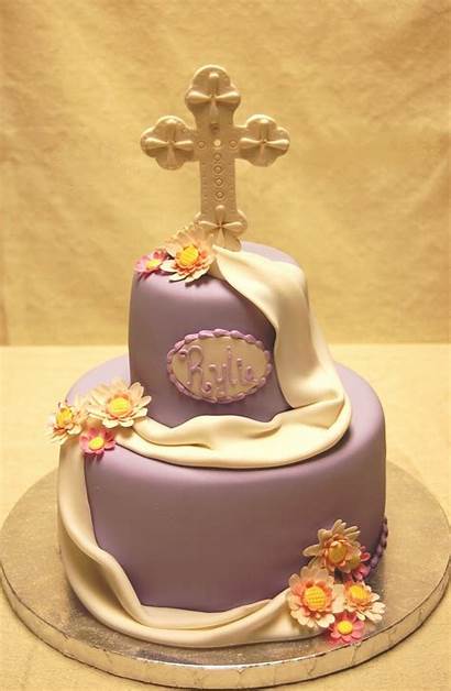 Communion Cakes Cake Confirmation Decoration Catholic Baptism